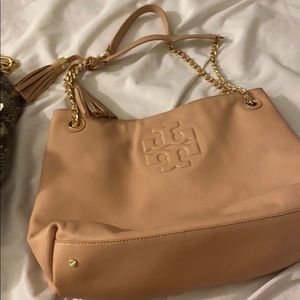 Pink Tory Burch purse